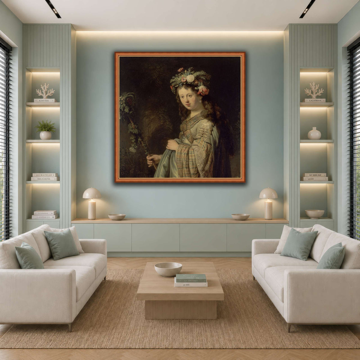 Флора_Rembrandt-van-Rijn cool-living room