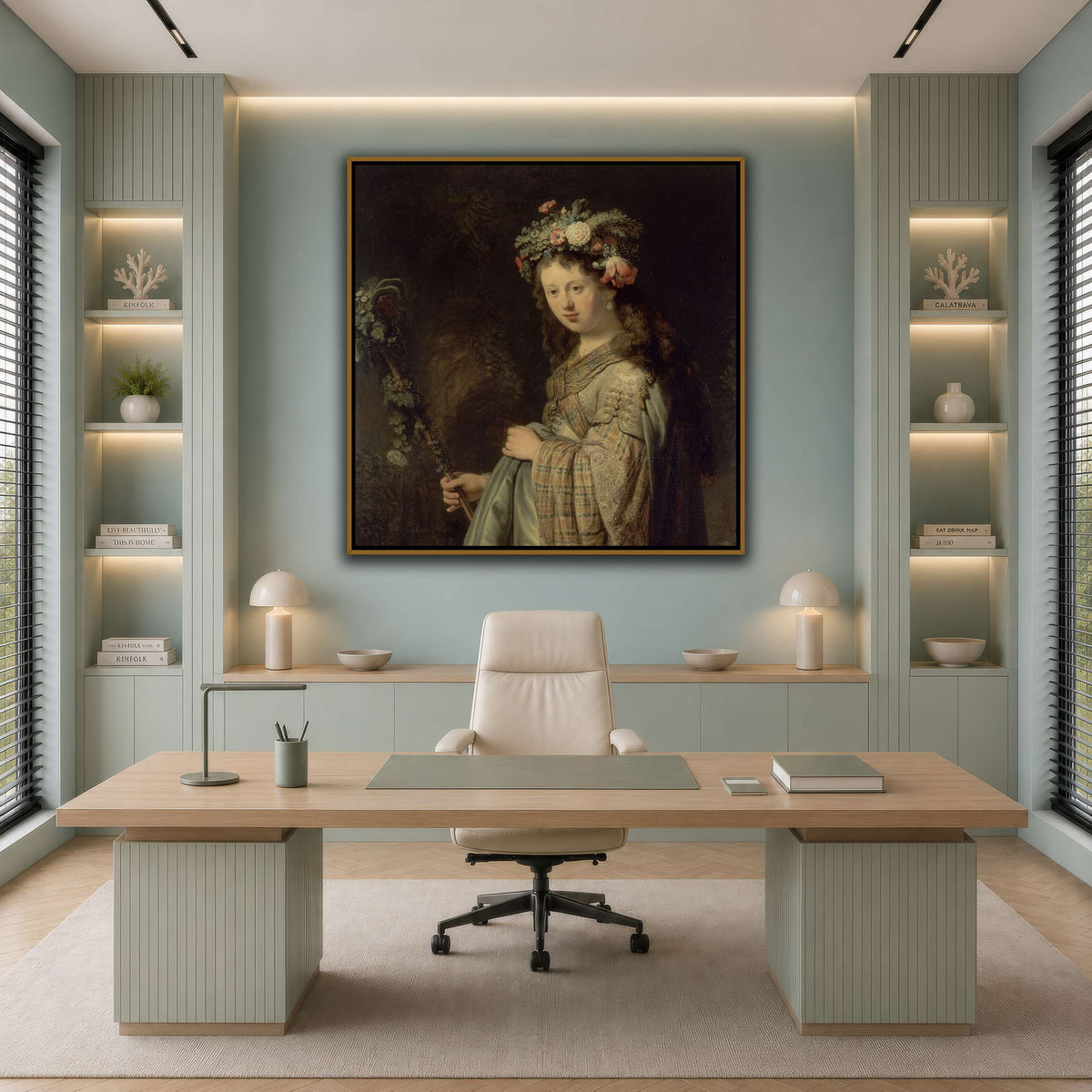 Флора_Rembrandt-van-Rijn cool-office
