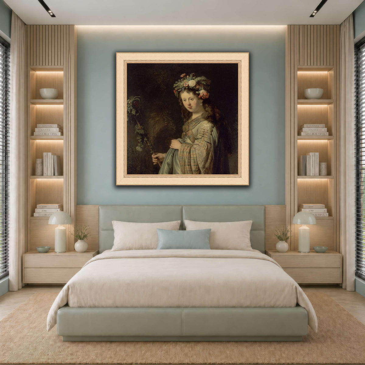 Флора_Rembrandt-van-Rijn cool-bedroom