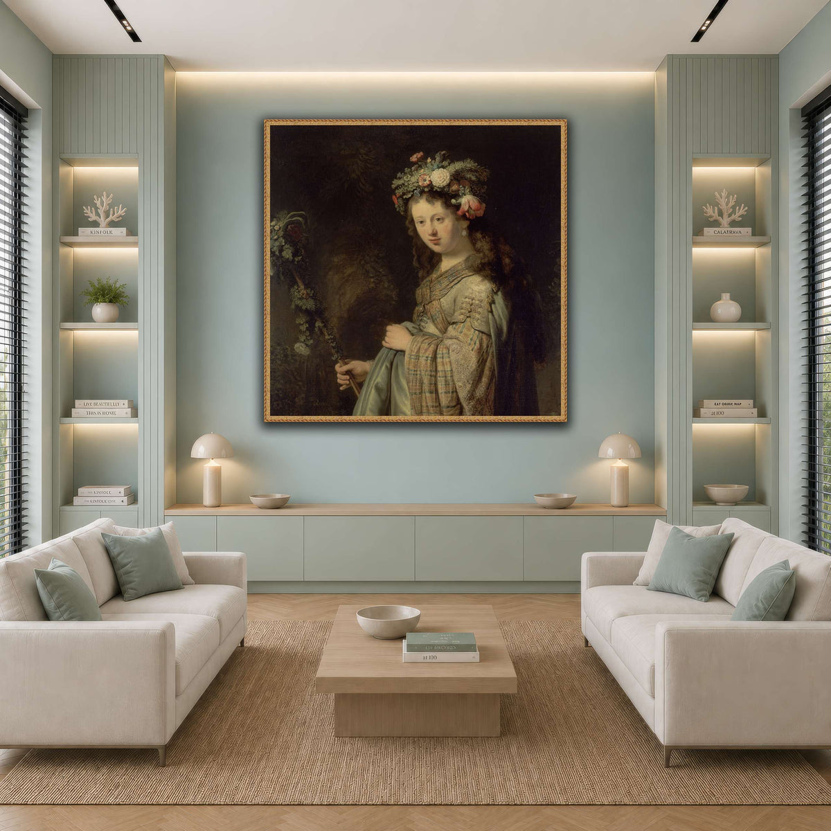 Флора_Rembrandt-van-Rijn cool-living room