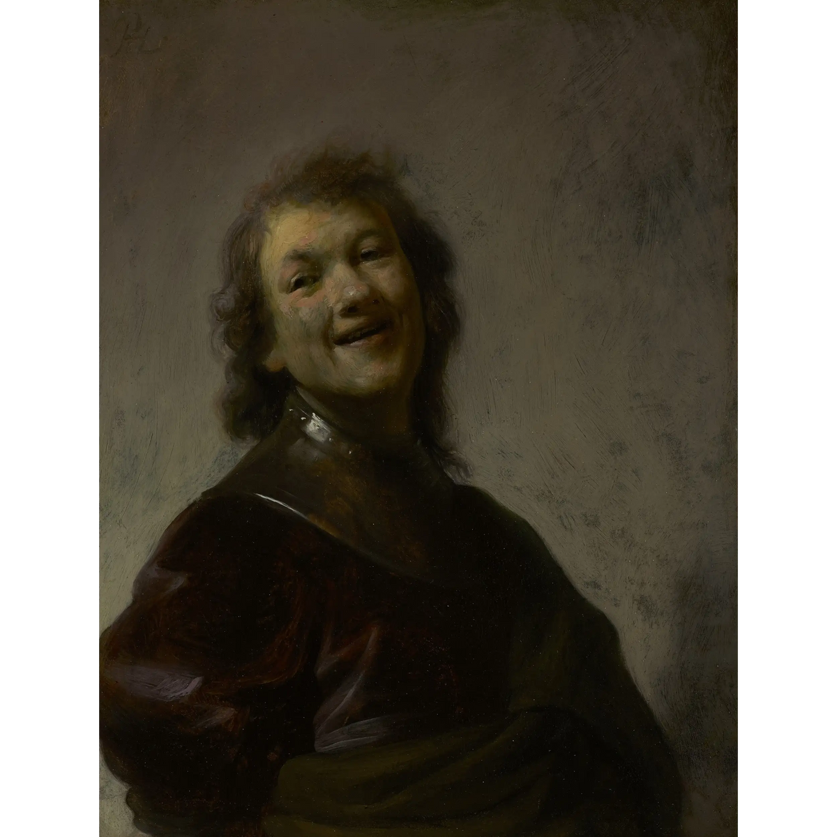 Rembrandt_laughing_Rembrandt-van-Rijn