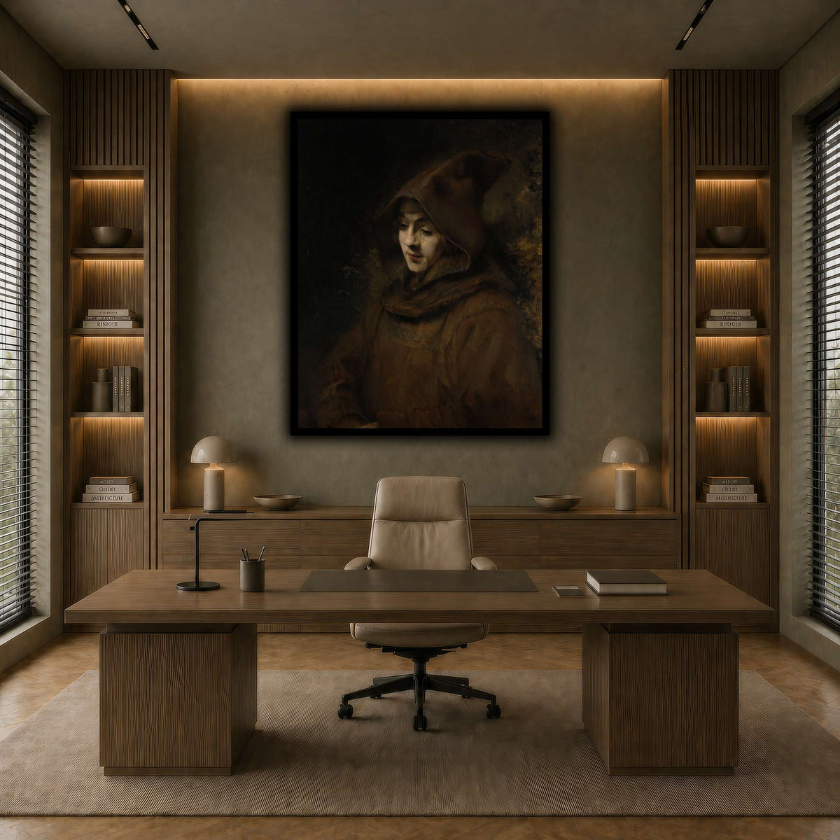 Rembrandts_zoon_Titus_in_monniksdracht_Rembrandt-van-Rijn earth-office