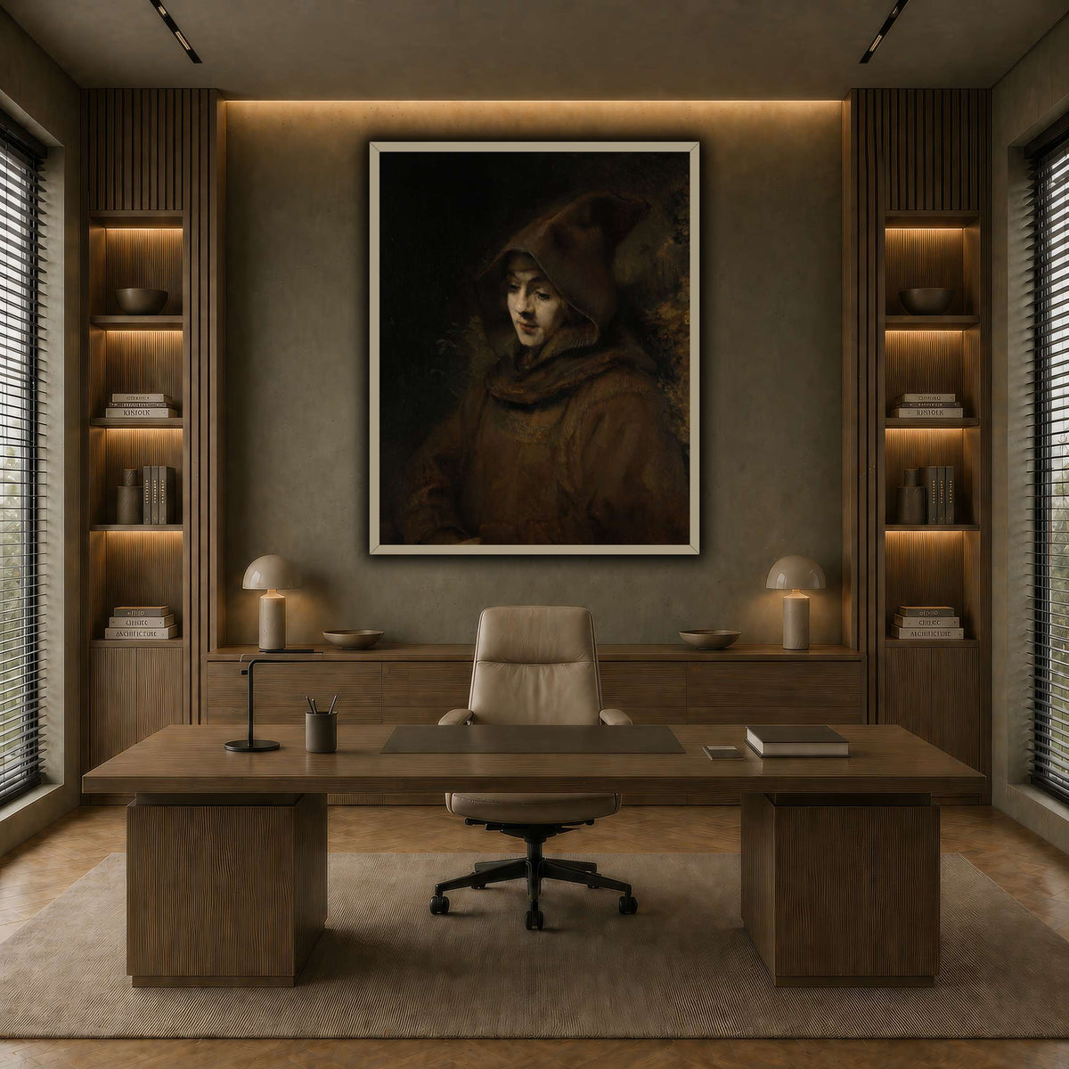 Rembrandts_zoon_Titus_in_monniksdracht_Rembrandt-van-Rijn earth-office