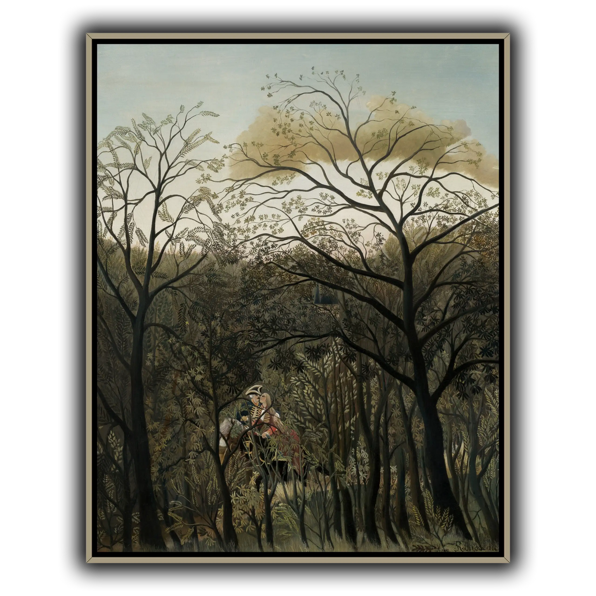 Rendezvous-in-the-Forest-1889_Henri-Rousseau