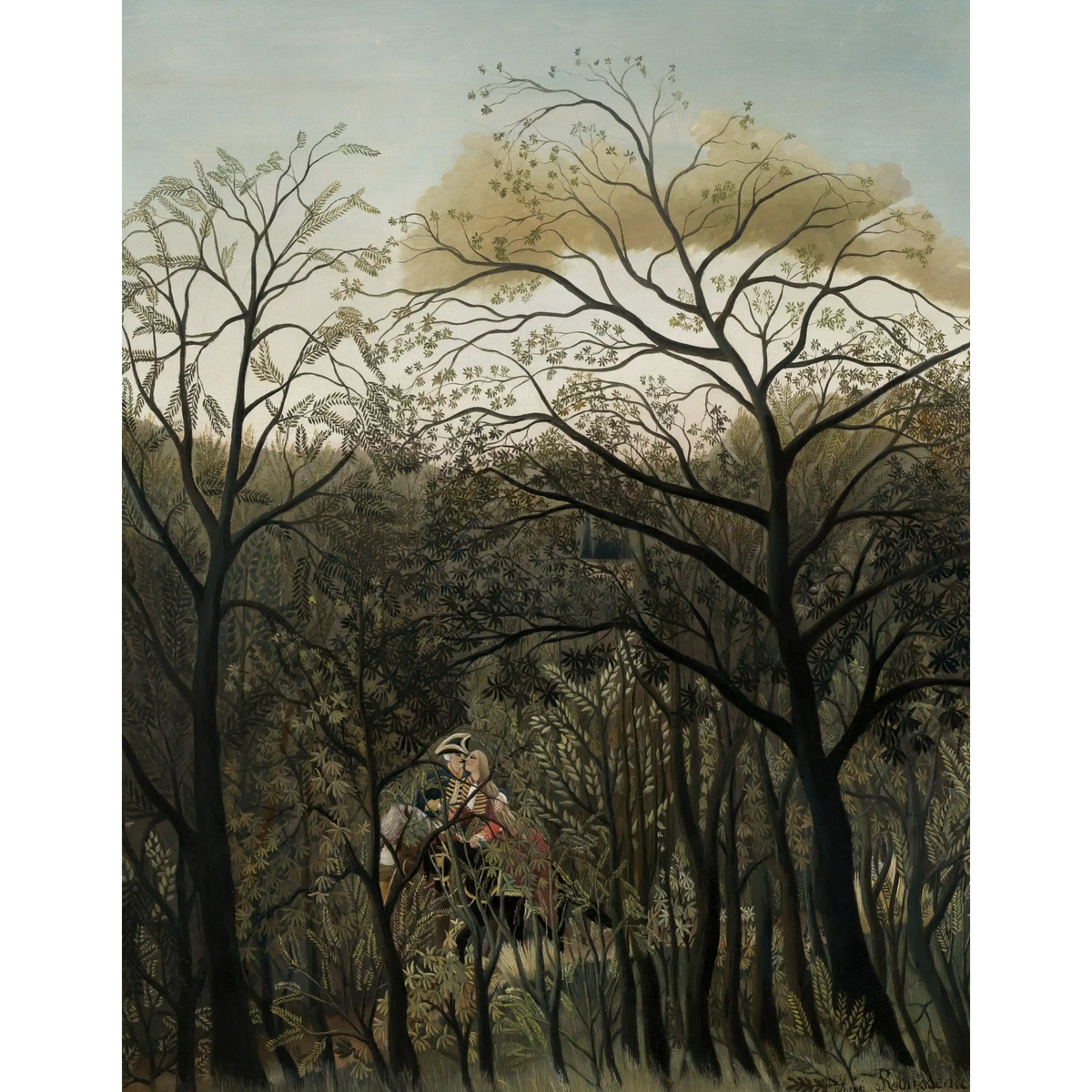 Rendezvous-in-the-Forest-1889_Henri-Rousseau