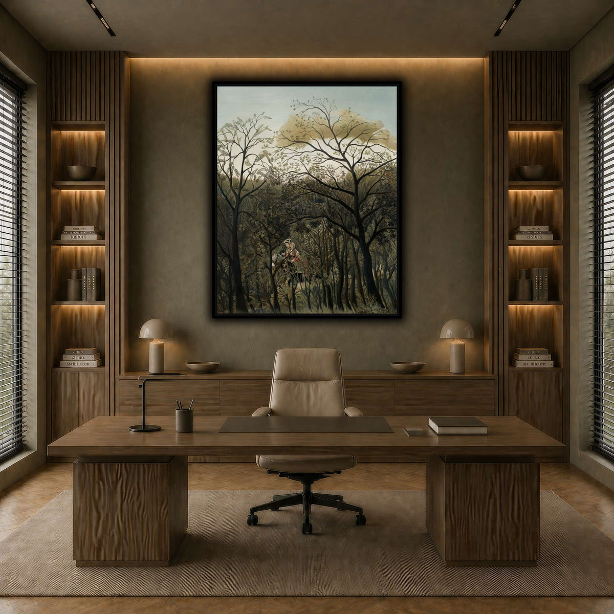 Rendezvous-in-the-Forest-1889_Henri-Rousseau earth-office