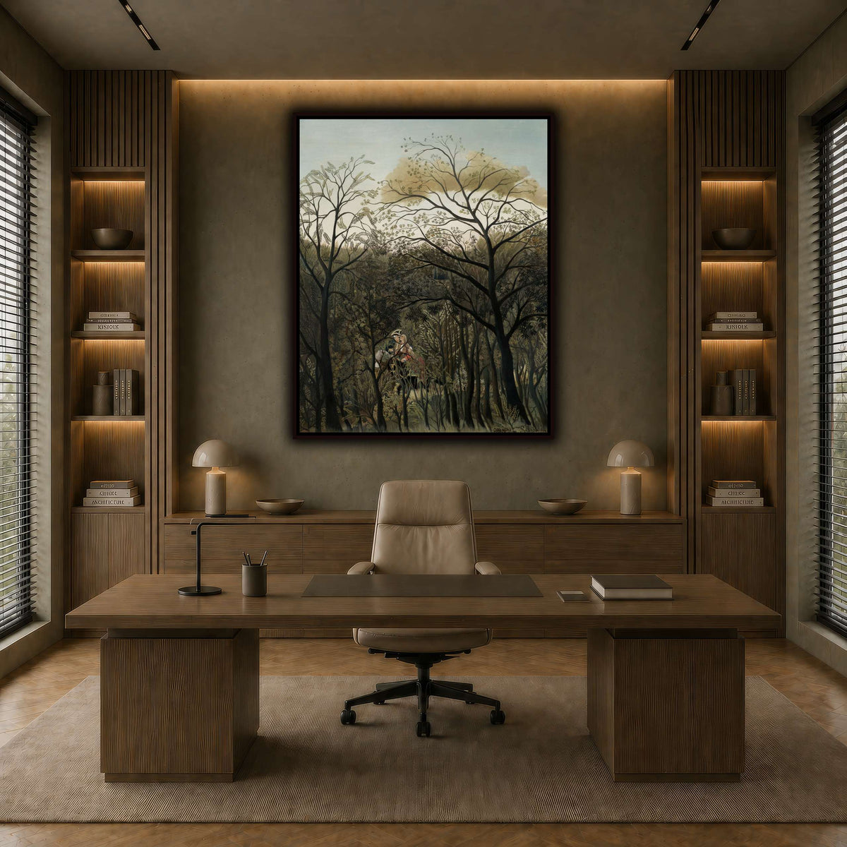 Rendezvous-in-the-Forest-1889_Henri-Rousseau earth-office