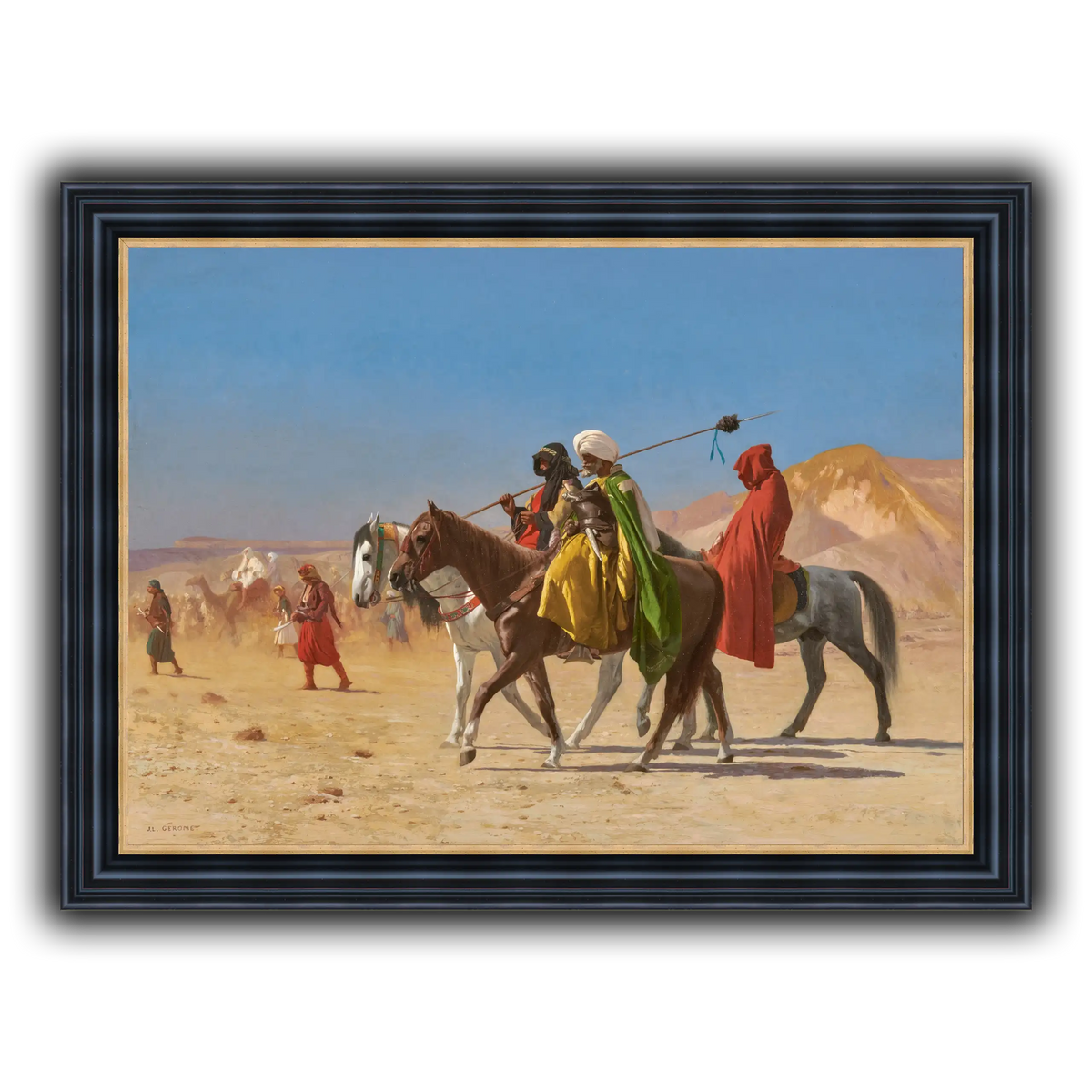 Riders_Crossing_The_Desert_Jean-Léon_Gérôme