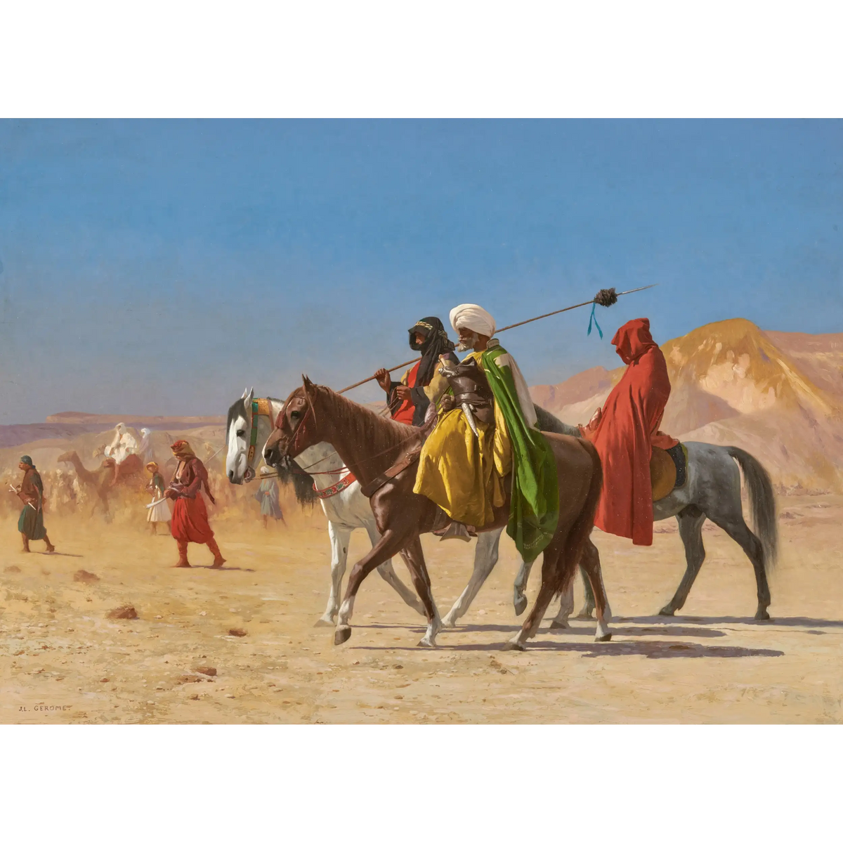 Riders_Crossing_The_Desert_Jean-Léon_Gérôme