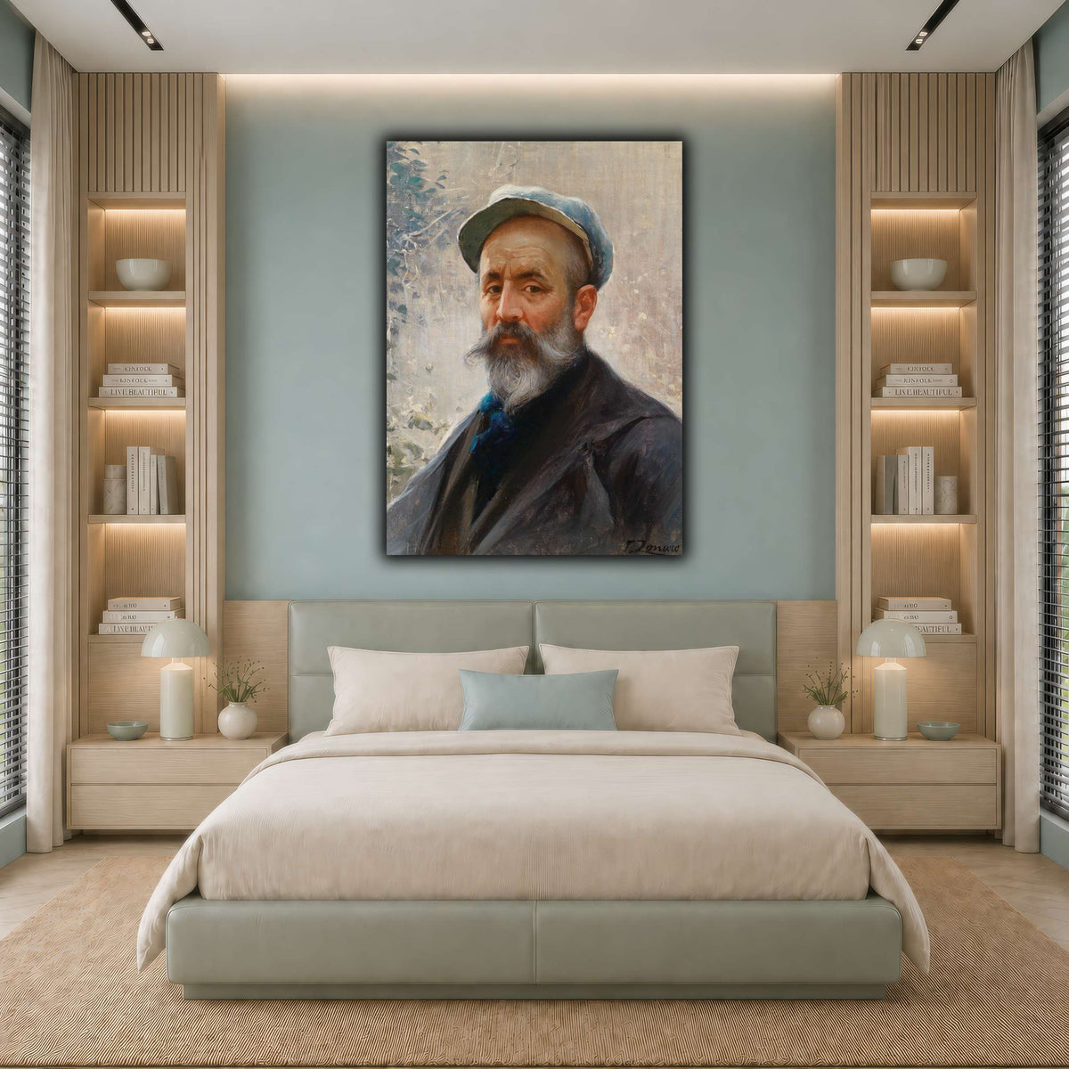 Selbstbildnis_Fausto_Zonaro cool-bedroom