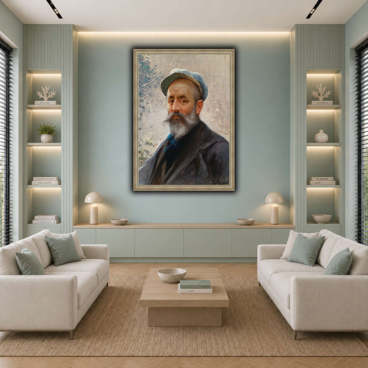 Selbstbildnis_Fausto_Zonaro cool-living room