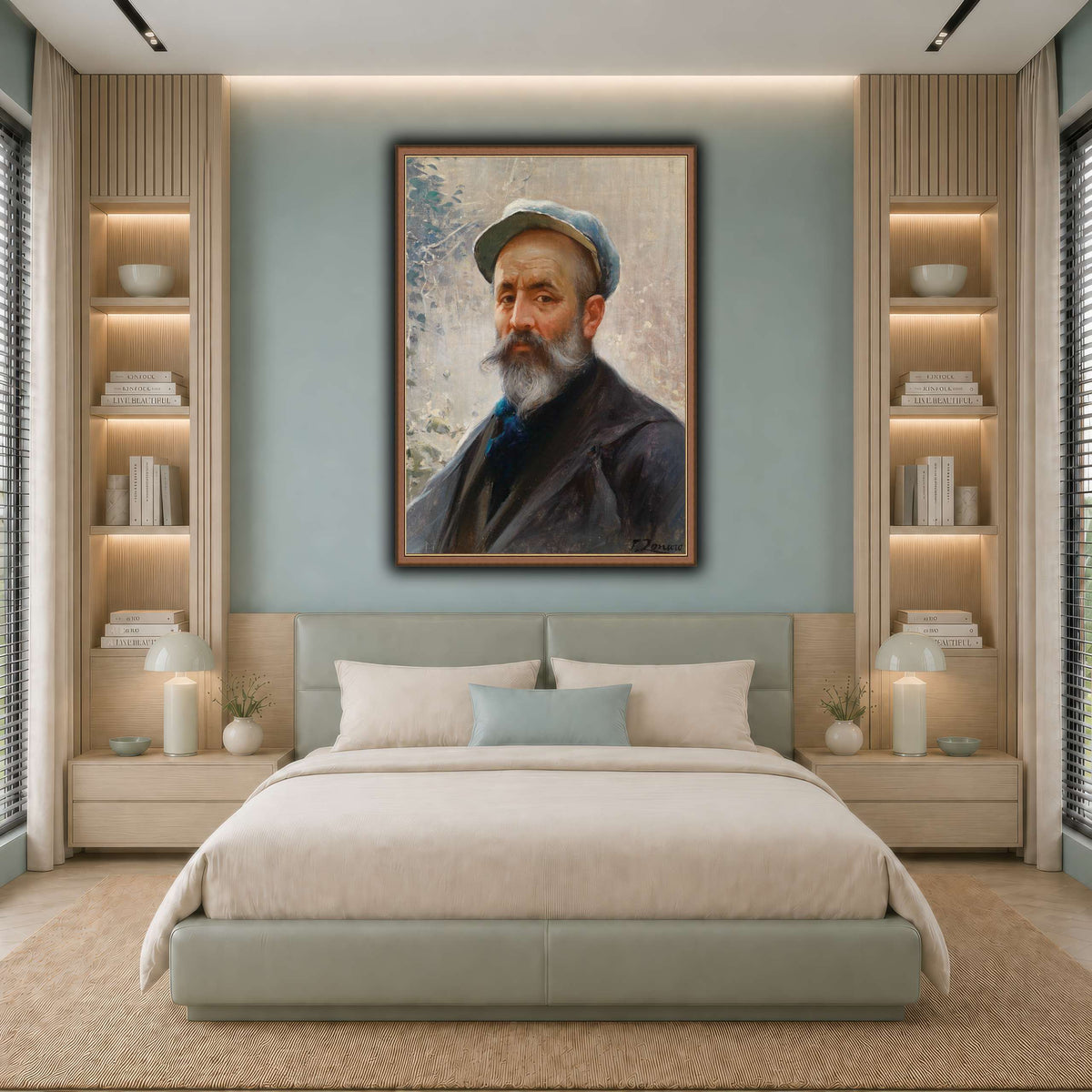Selbstbildnis_Fausto_Zonaro cool-bedroom