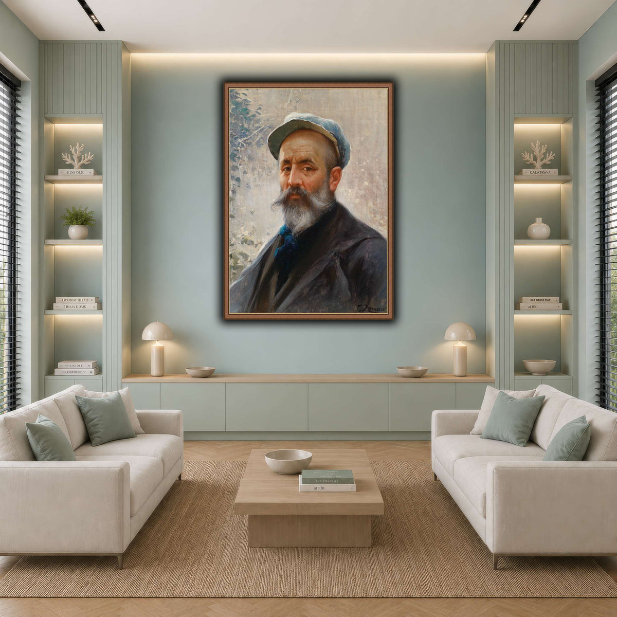 Selbstbildnis_Fausto_Zonaro cool-living room