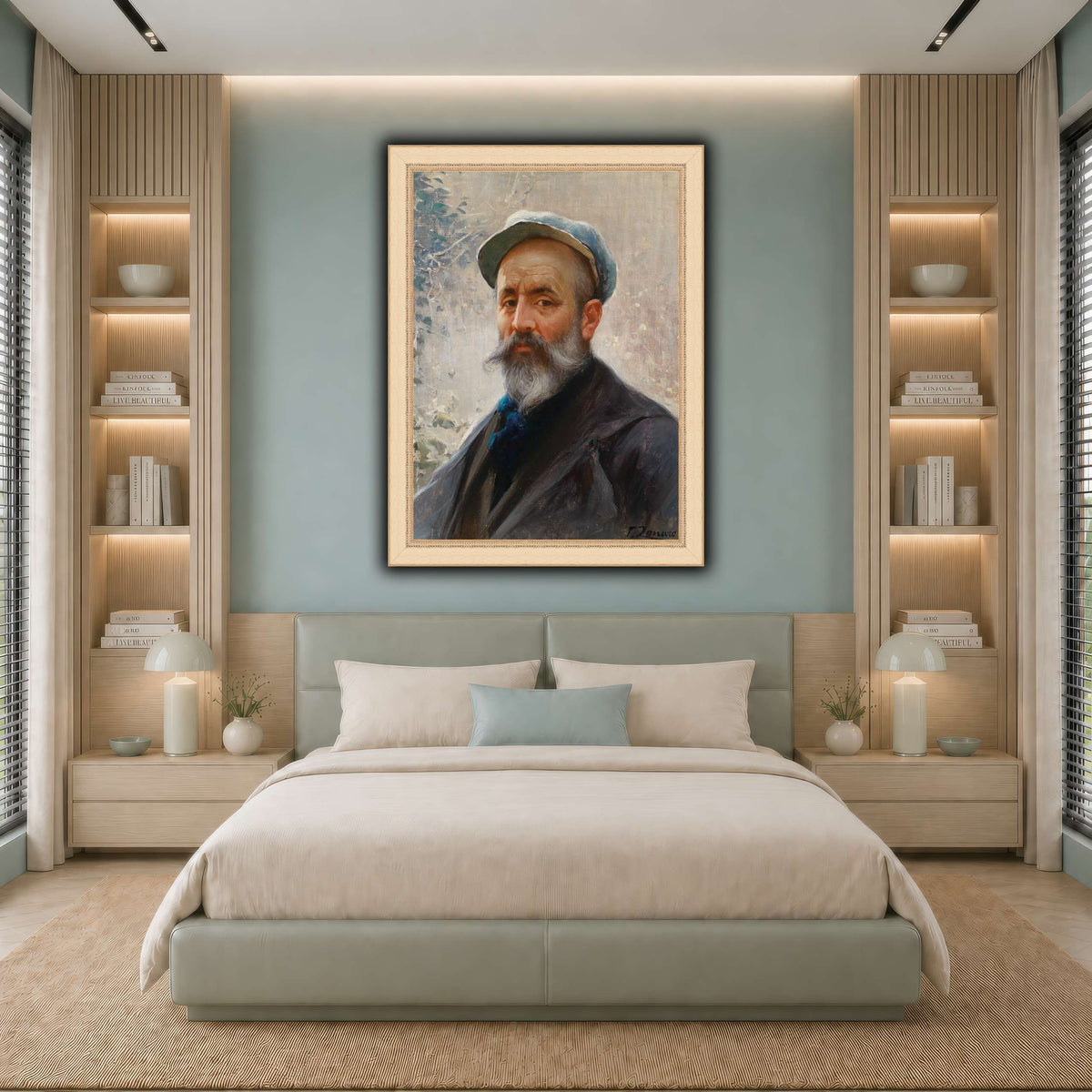 Selbstbildnis_Fausto_Zonaro cool-bedroom