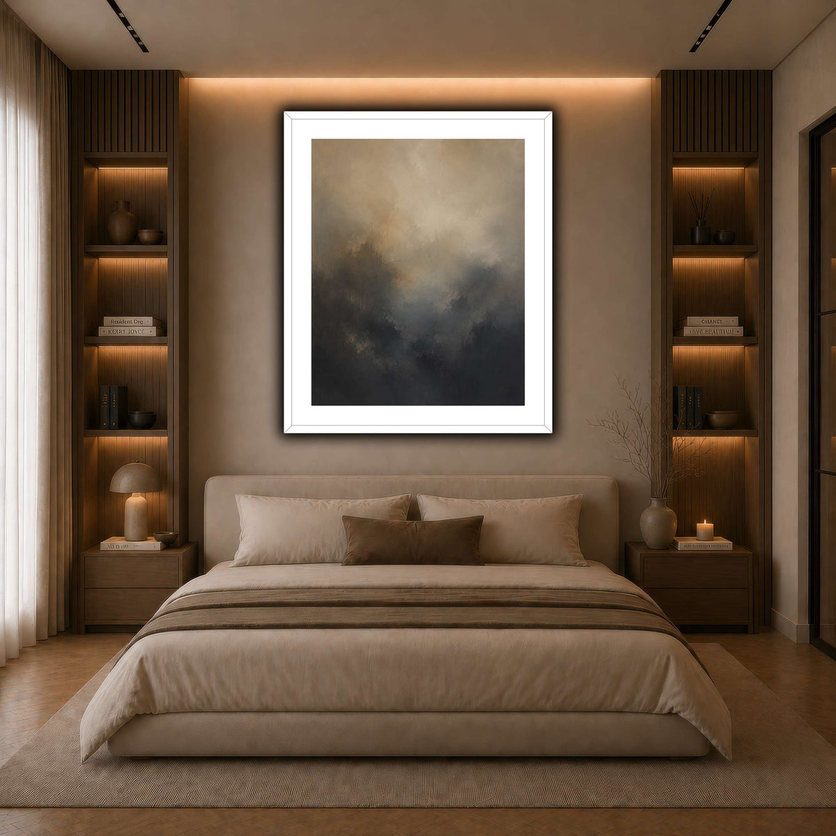 Soft Dusk dark neutral-bedroom