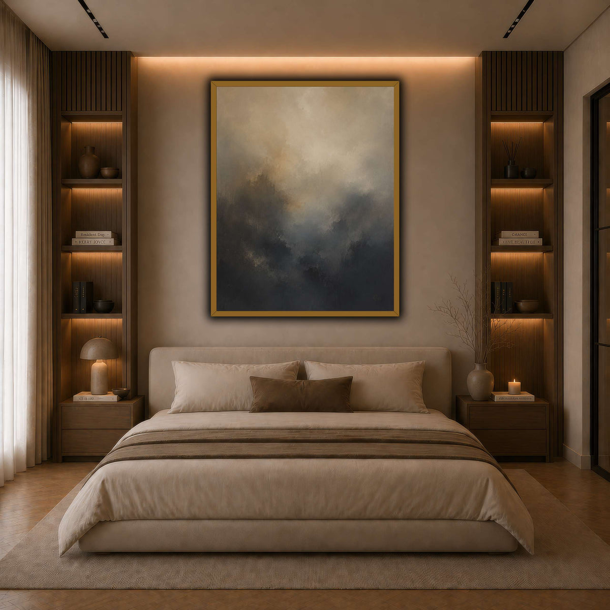 Soft Dusk dark neutral-bedroom