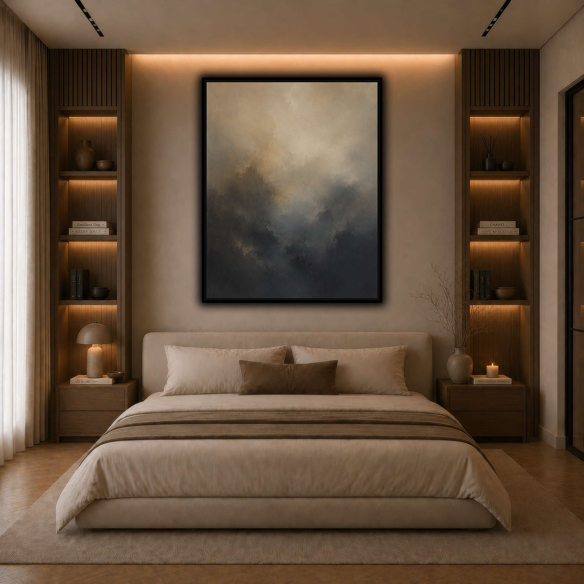 Soft Dusk dark neutral-bedroom