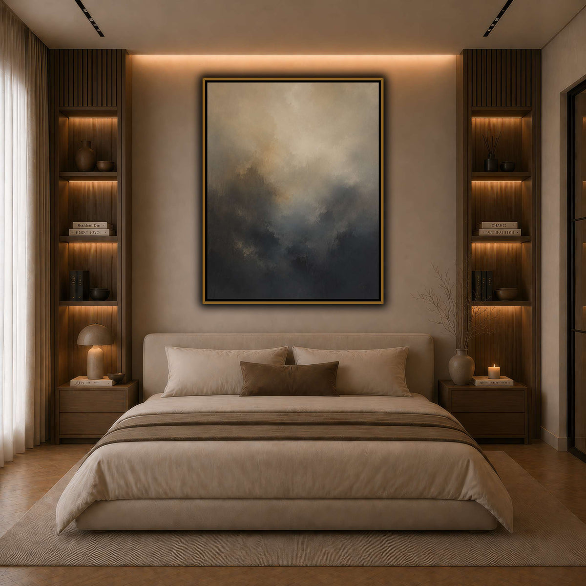 Soft Dusk dark neutral-bedroom