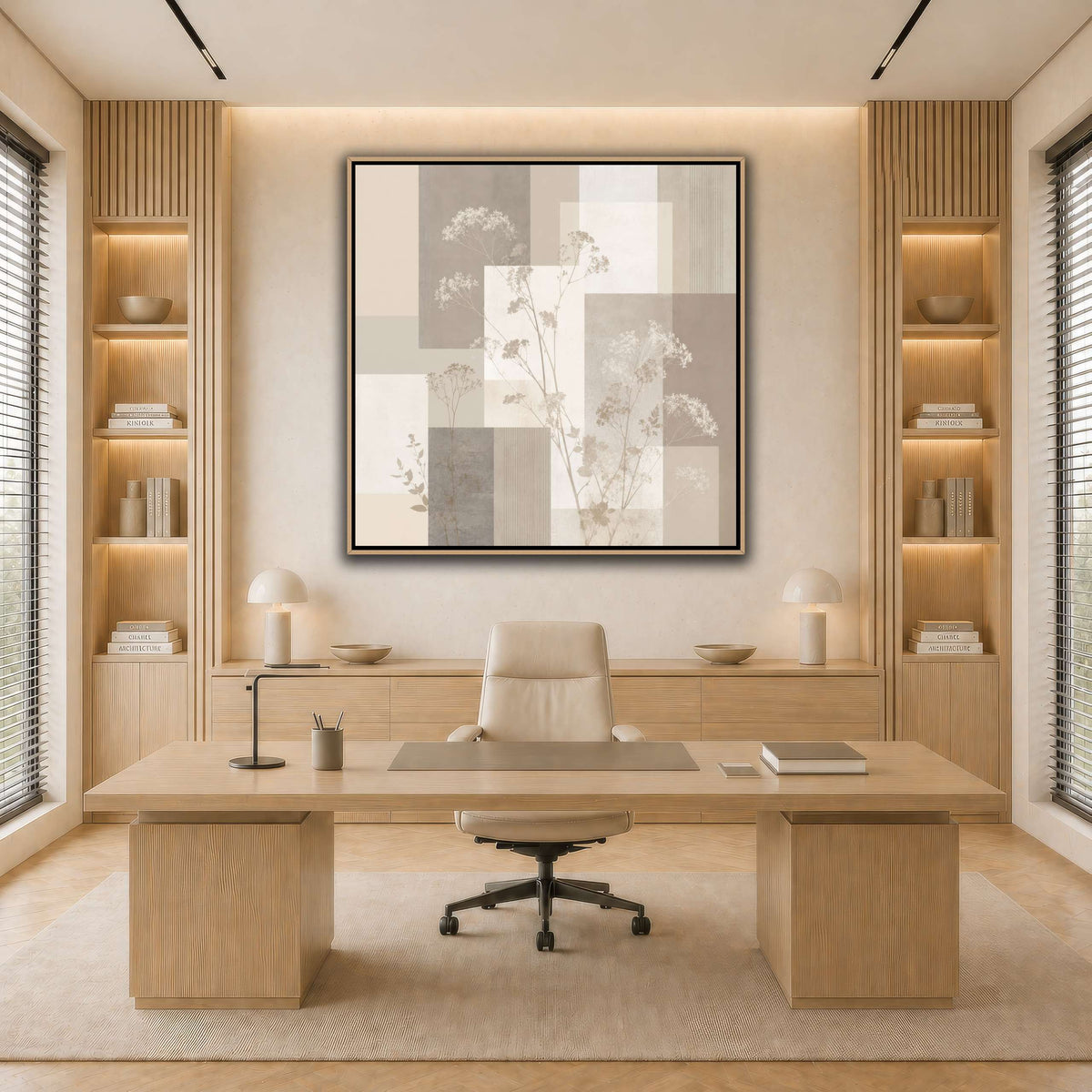 Soft Geometry light neutral-office