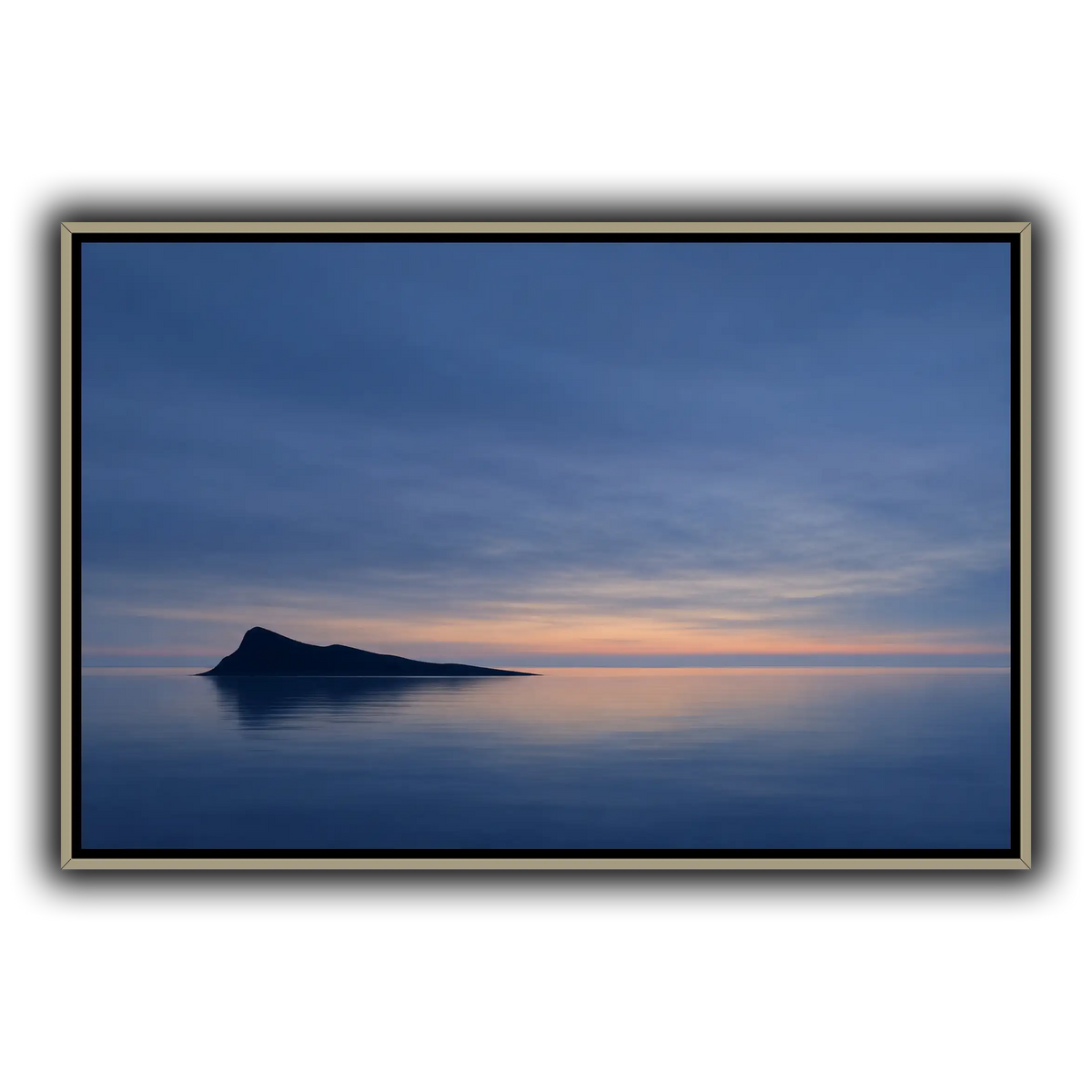 Solitary Island in Blue Hour-9