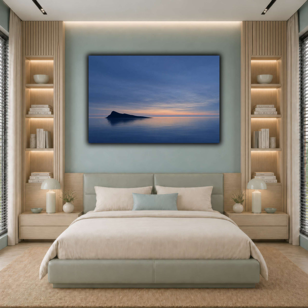 Solitary Island in Blue Hour-9 cool-bedroom