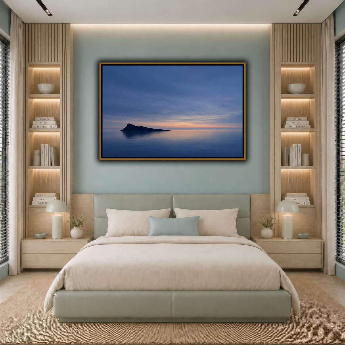 Solitary Island in Blue Hour-9 cool-bedroom