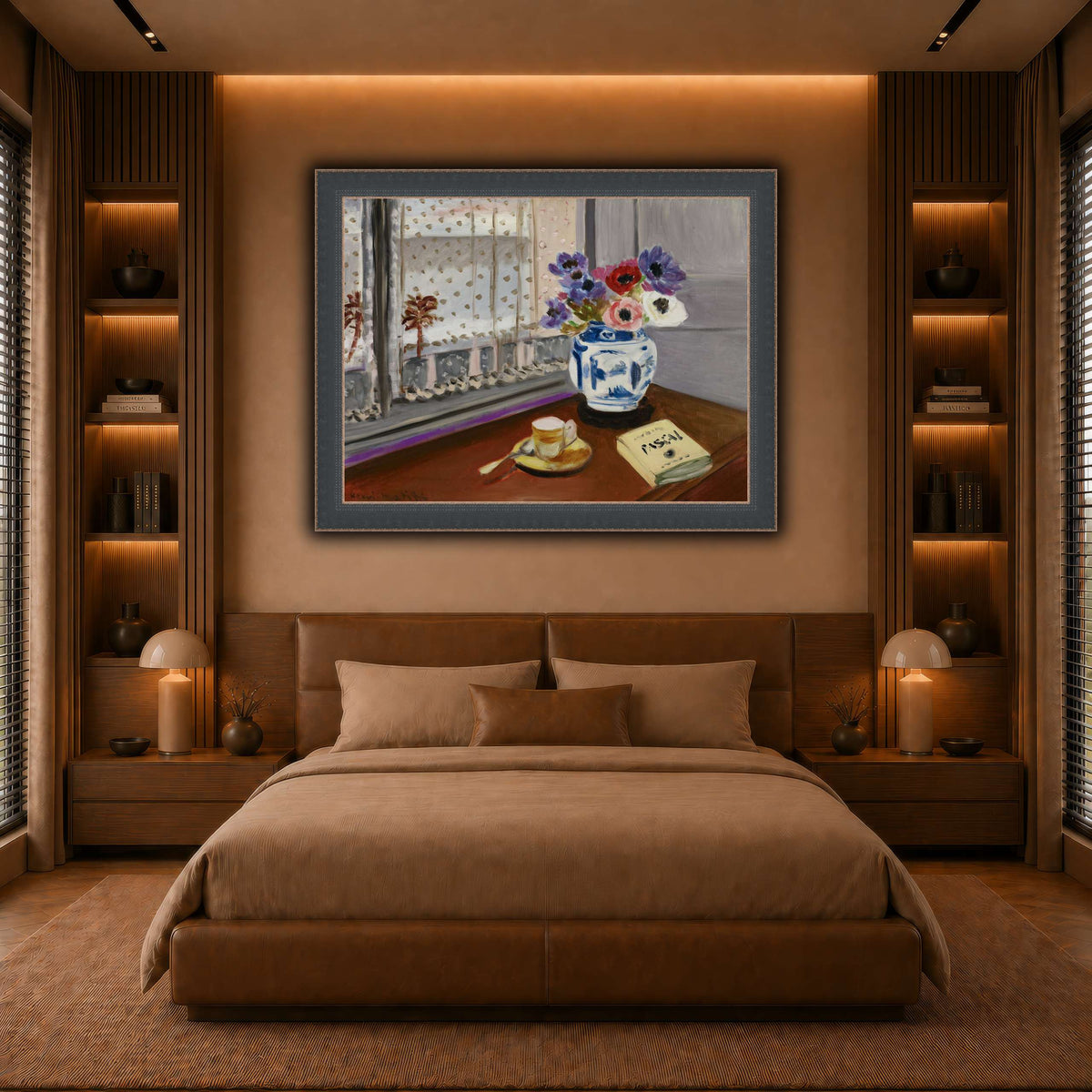 Still_Life_with_Pascal’s_Pensées_Henri_Matisse warm-bedroom