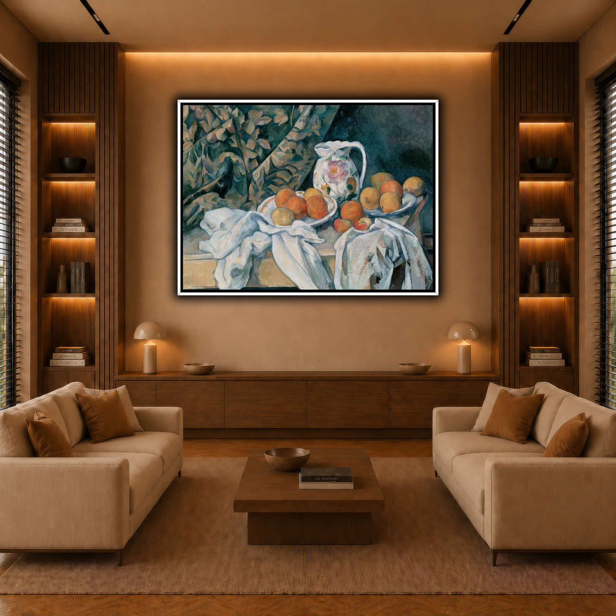 Still_Life_with_a_Curtain_Paul_Cezanne warm-living-room