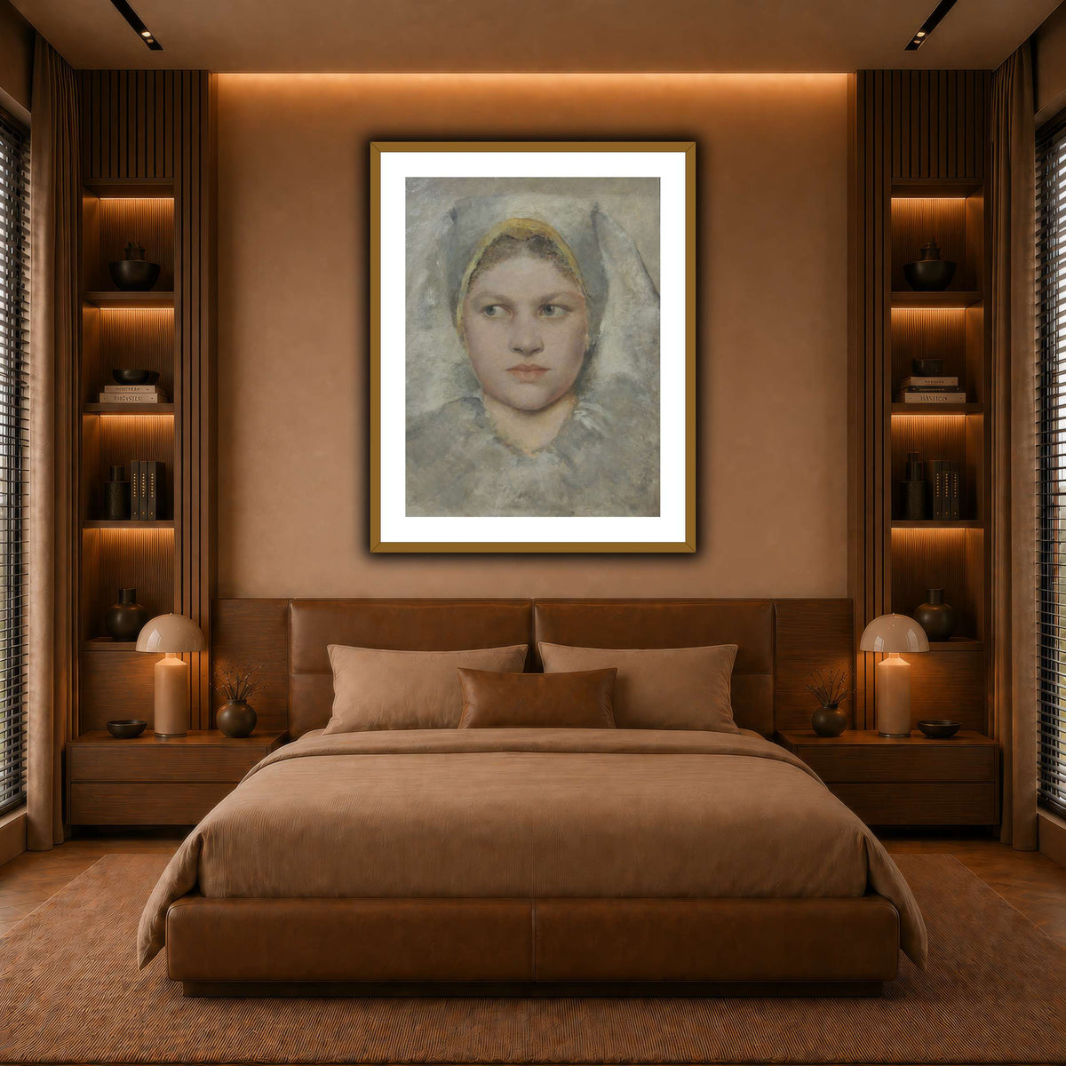 Studienkopf_einer_Hannakin warm-bedroom