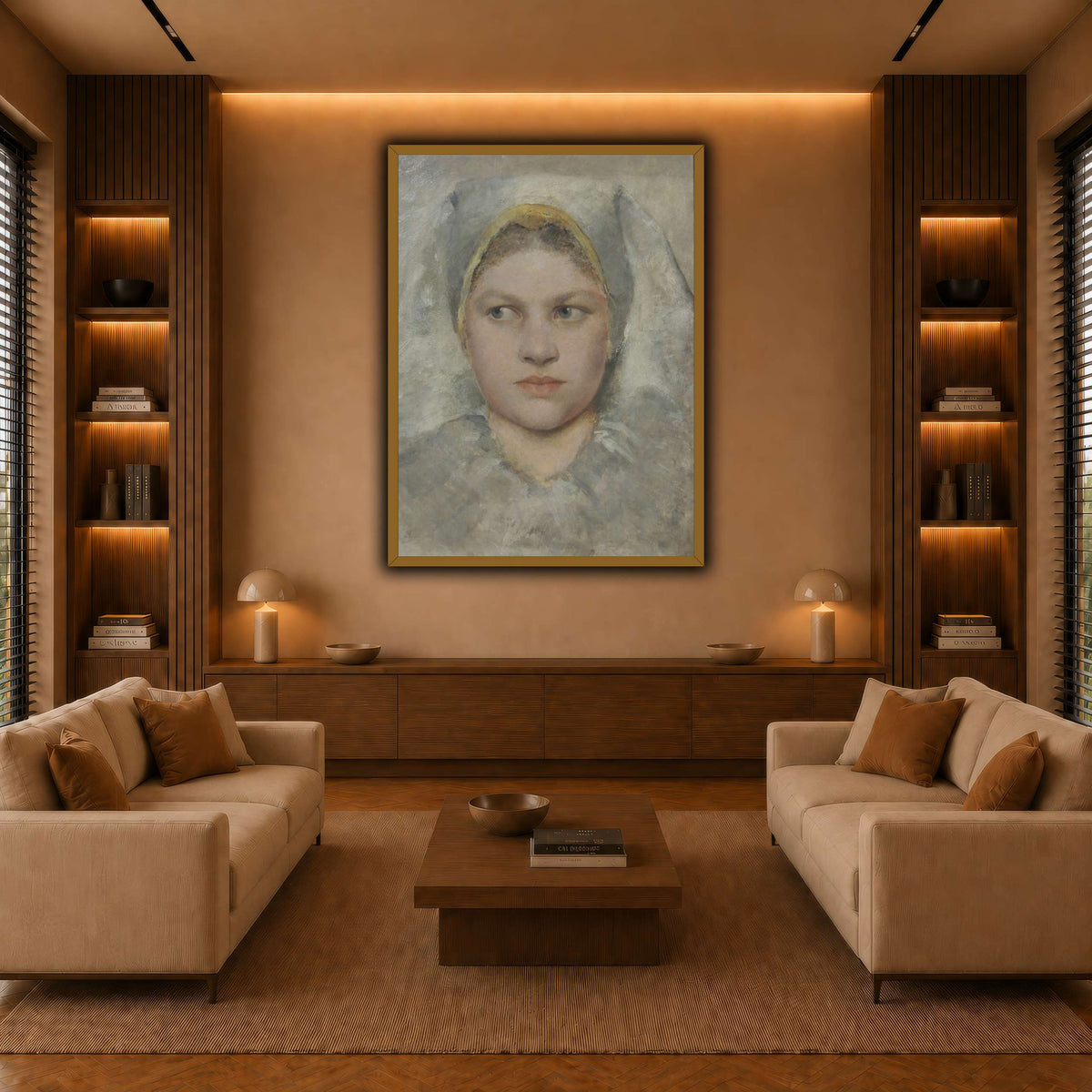 Studienkopf_einer_Hannakin warm-living-room