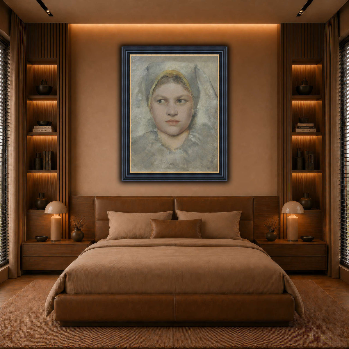 Studienkopf_einer_Hannakin warm-bedroom
