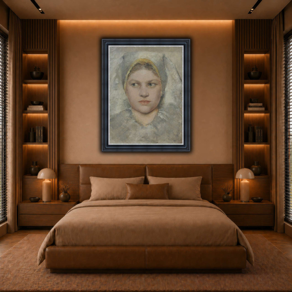 Studienkopf_einer_Hannakin warm-bedroom