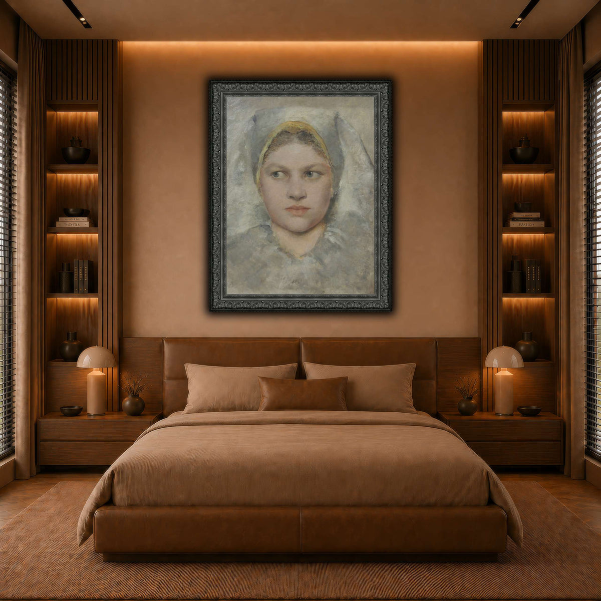 Studienkopf_einer_Hannakin warm-bedroom