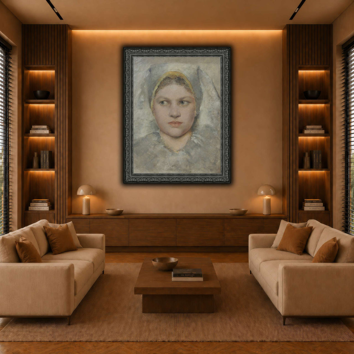 Studienkopf_einer_Hannakin warm-living-room