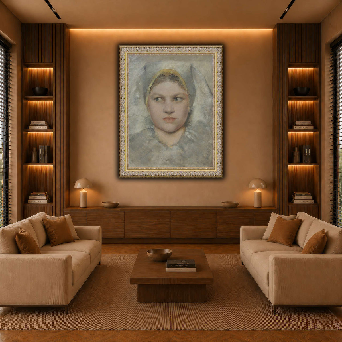 Studienkopf_einer_Hannakin warm-living-room