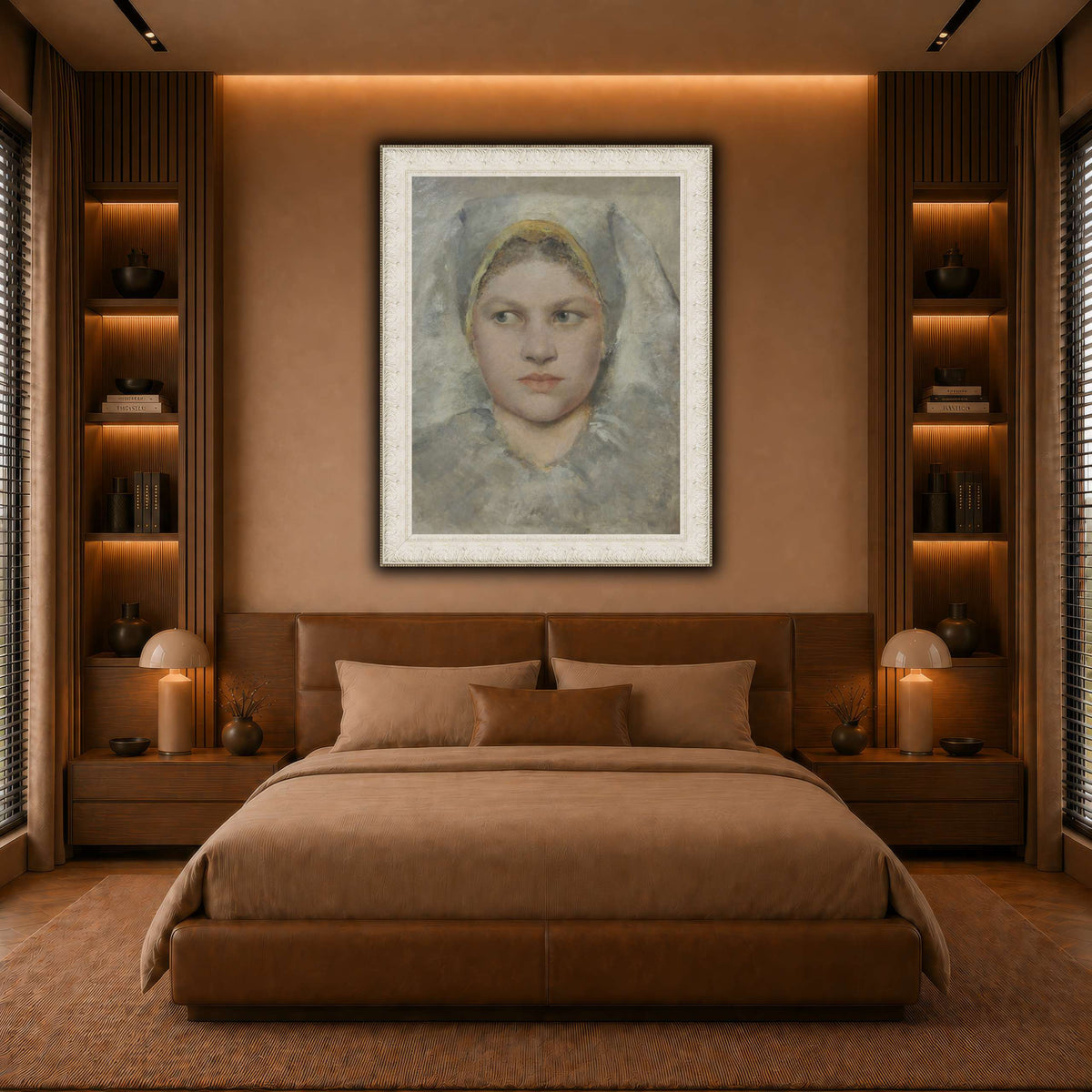 Studienkopf_einer_Hannakin warm-bedroom