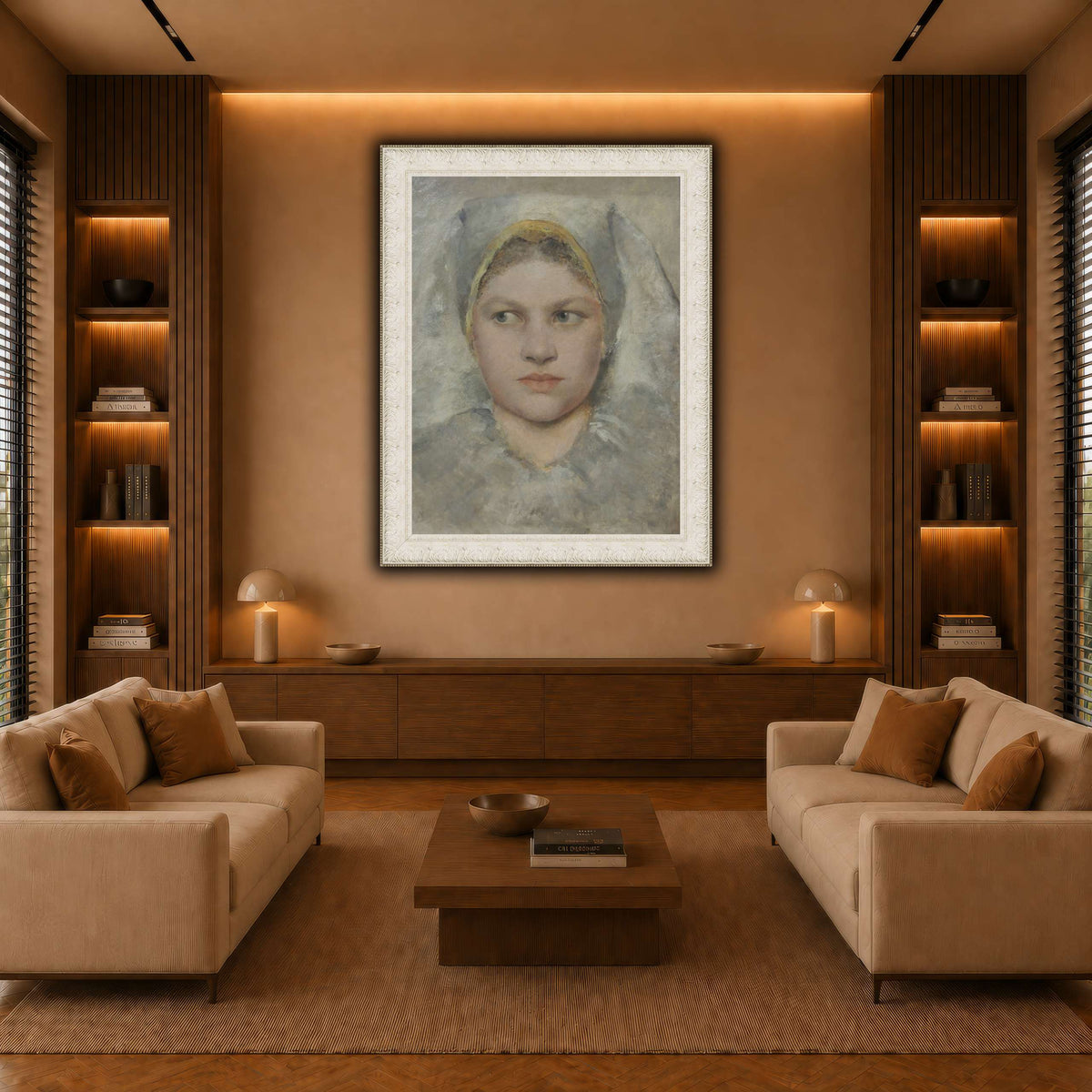 Studienkopf_einer_Hannakin warm-living-room