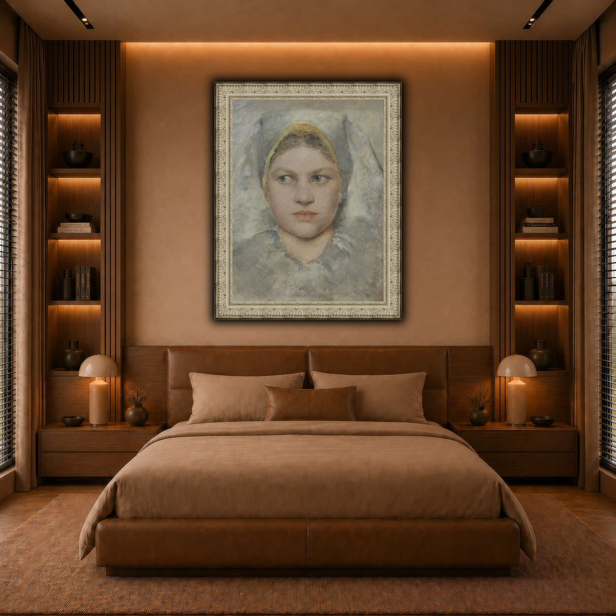 Studienkopf_einer_Hannakin warm-bedroom