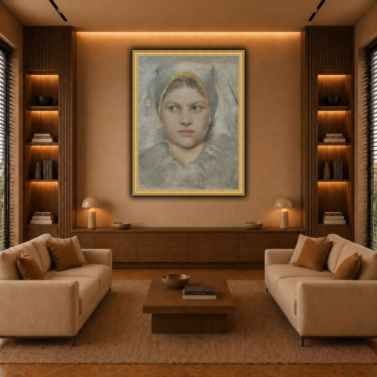 Studienkopf_einer_Hannakin warm-living-room