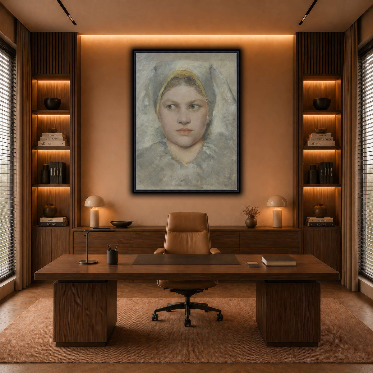 Studienkopf_einer_Hannakin warm-office