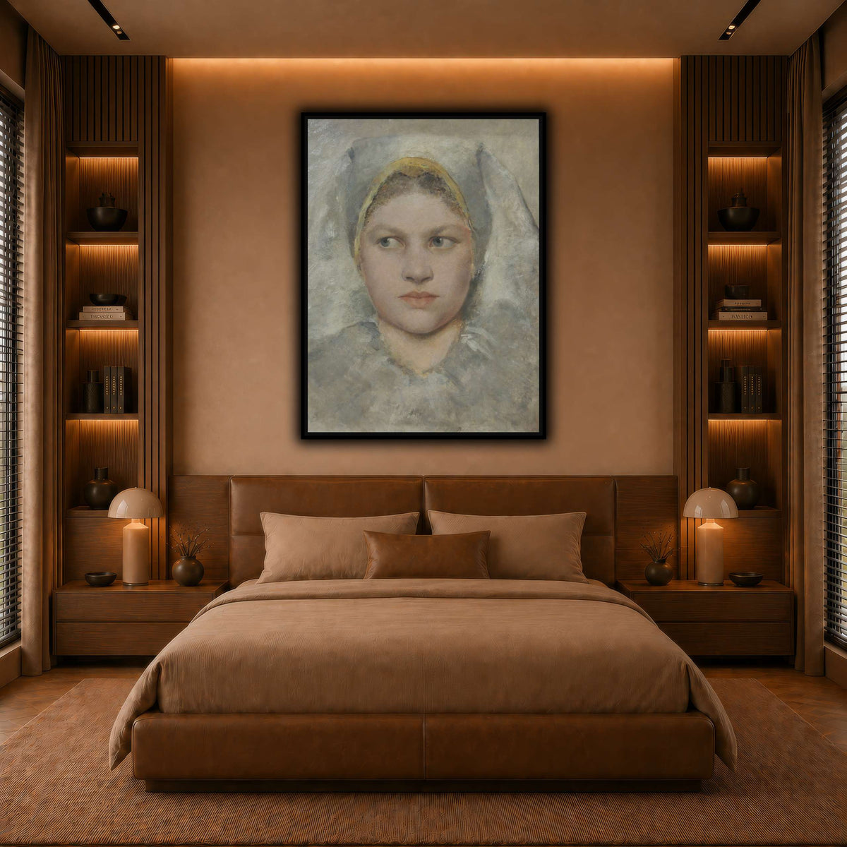 Studienkopf_einer_Hannakin warm-bedroom