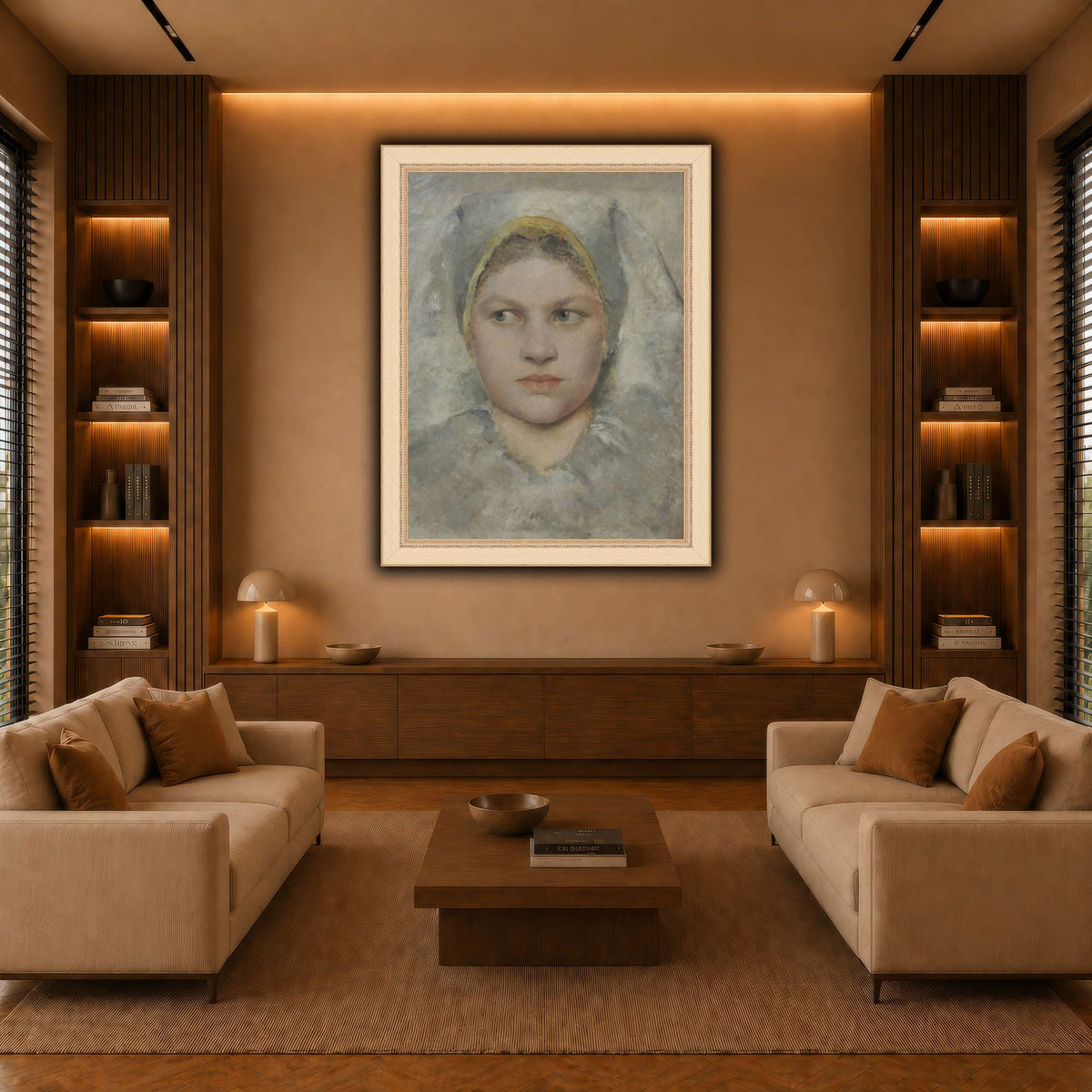 Studienkopf_einer_Hannakin warm-living-room