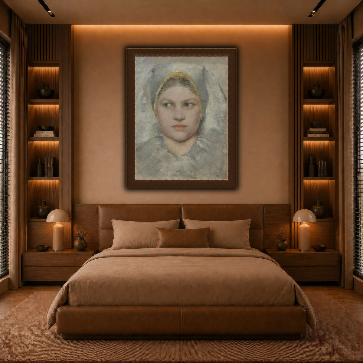 Studienkopf_einer_Hannakin warm-bedroom