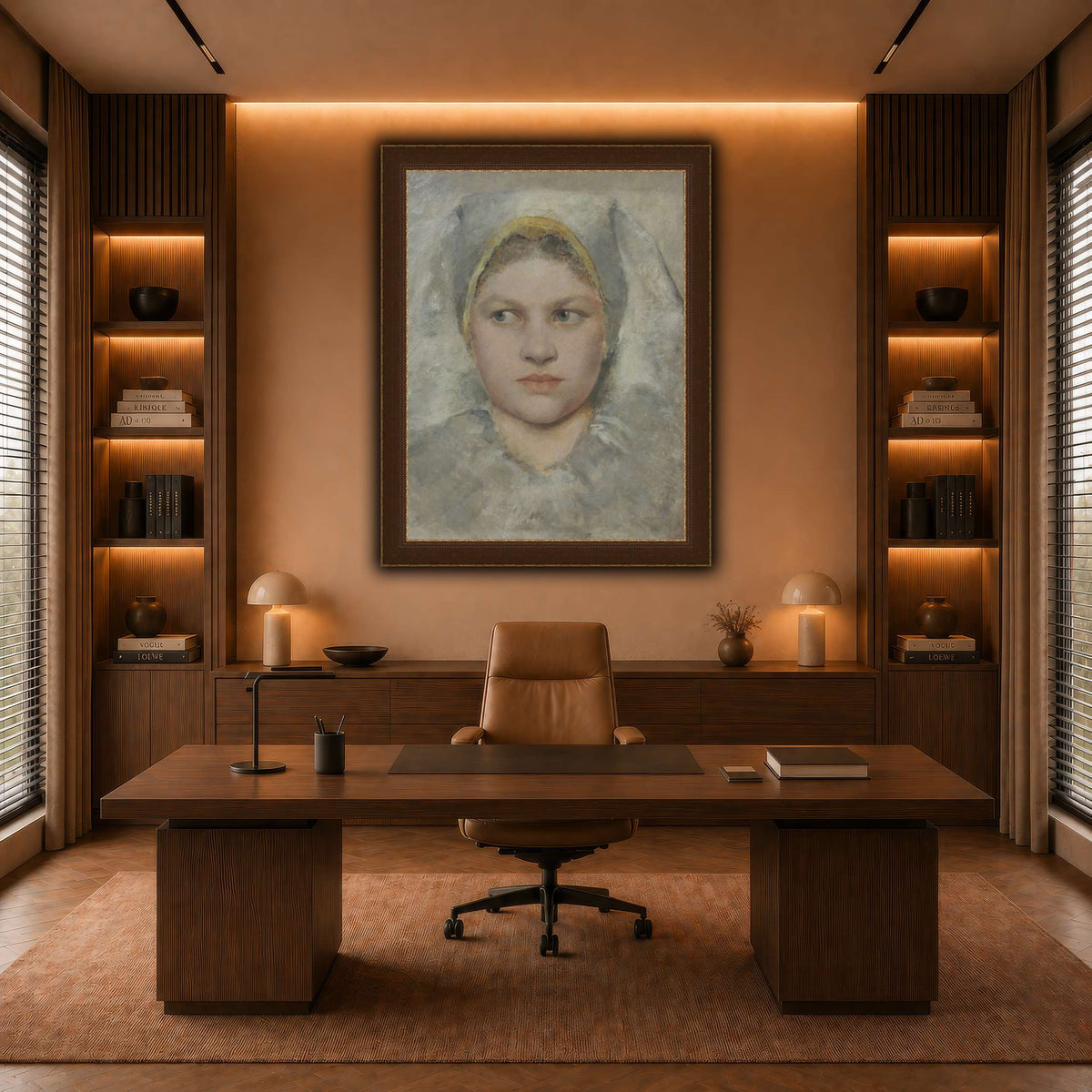 Studienkopf_einer_Hannakin warm-office