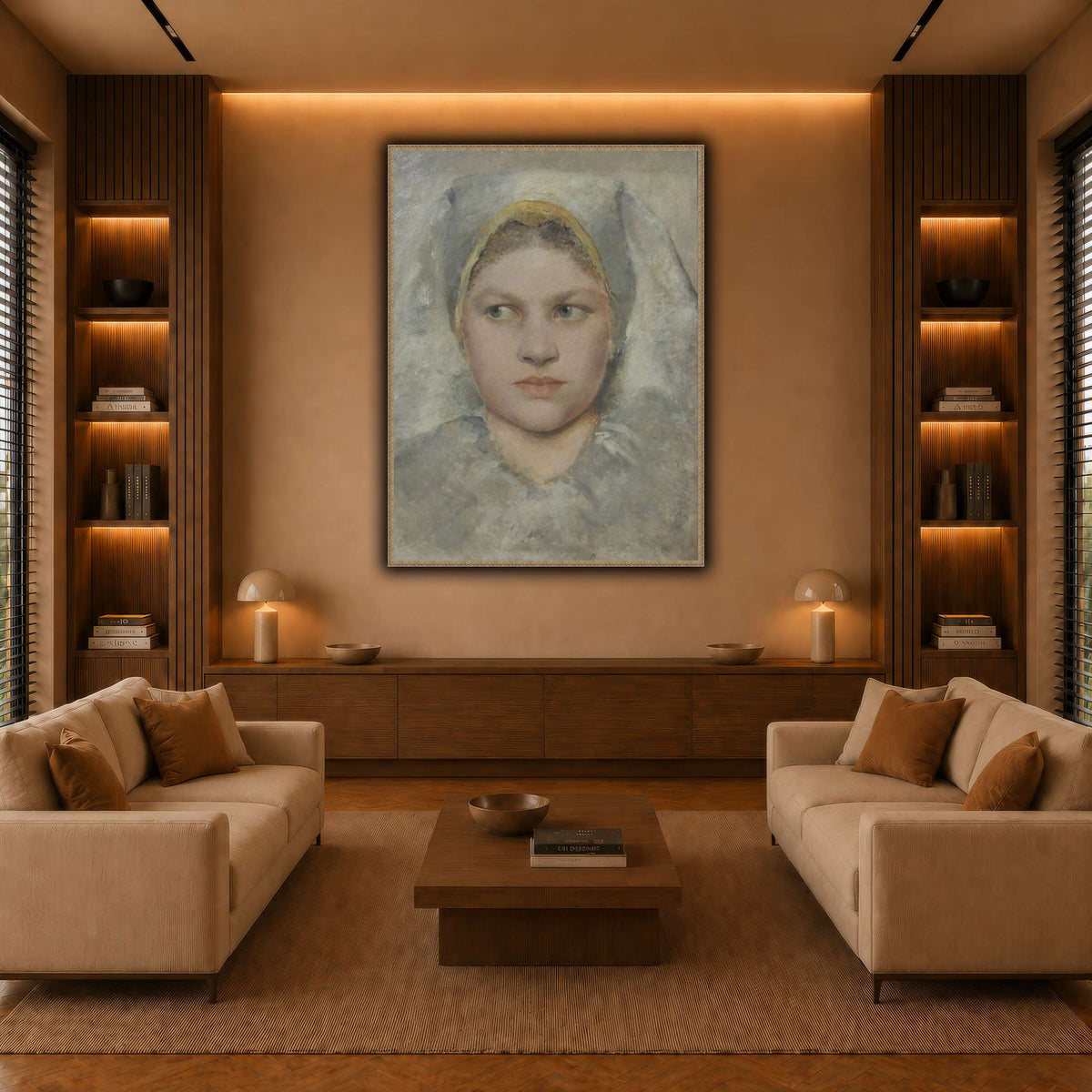 Studienkopf_einer_Hannakin warm-living-room