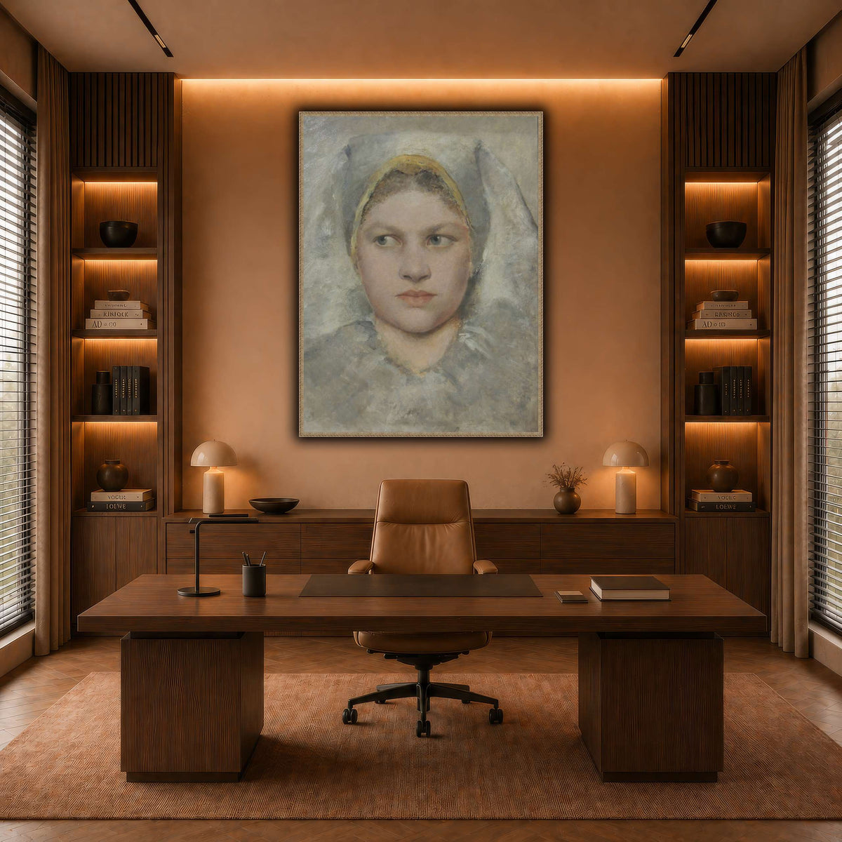 Studienkopf_einer_Hannakin warm-office