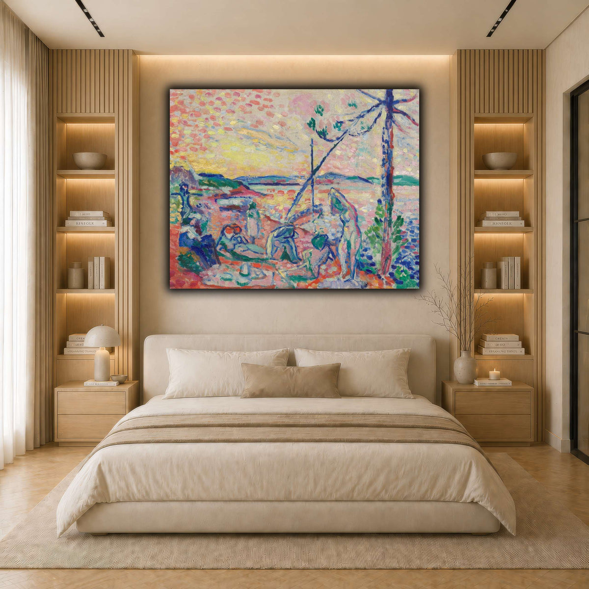 Study_for__Luxe,_calme_Henri_Matisse light neutral- bedroom