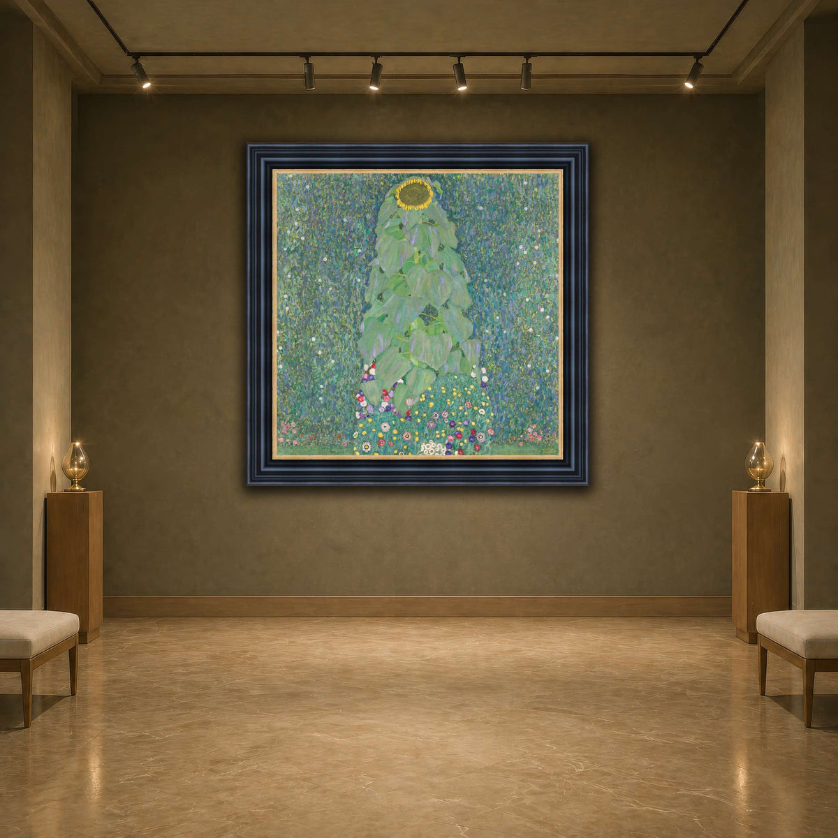 Sunflower_-_Gustav_Klimt earth-agallery