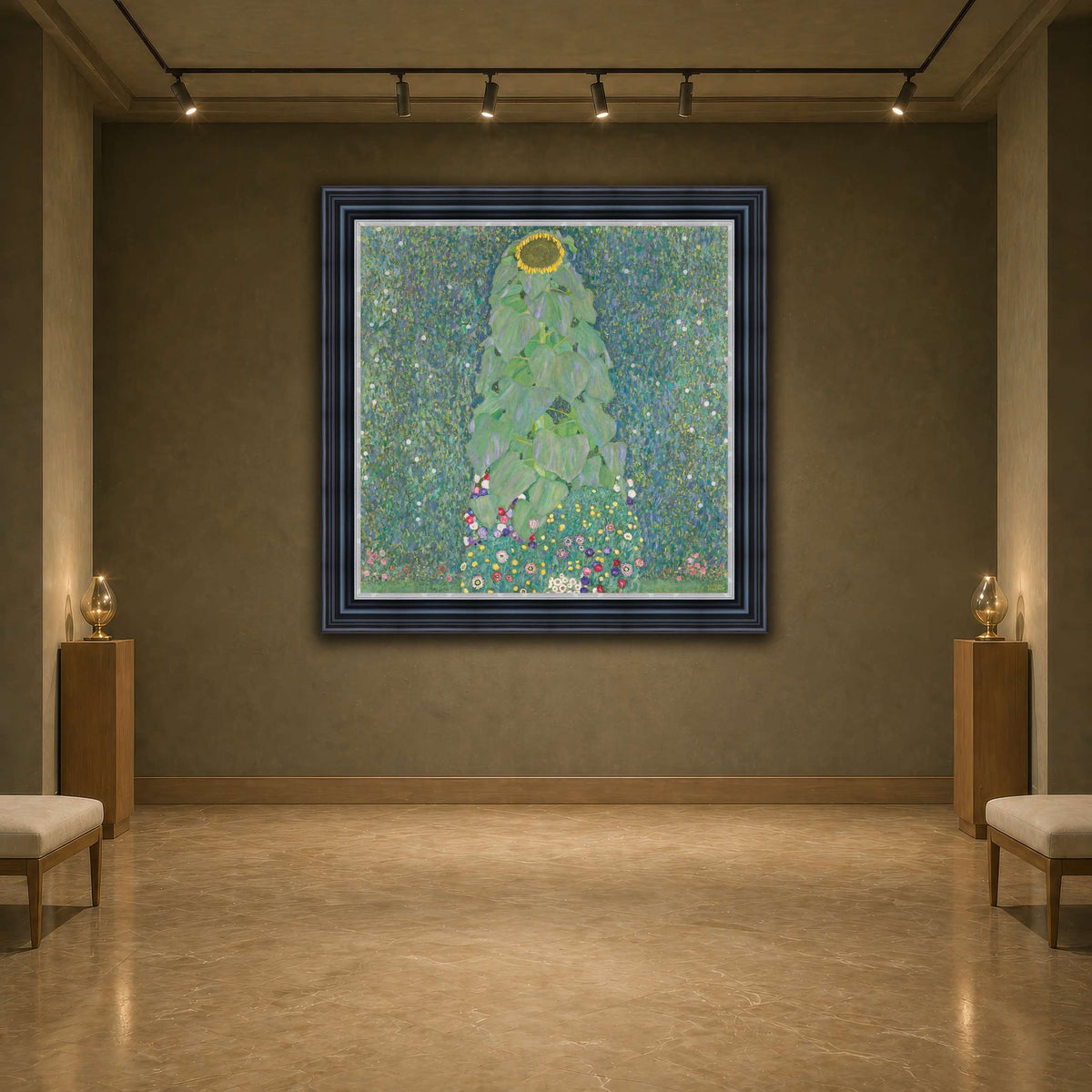 Sunflower_-_Gustav_Klimt earth-agallery
