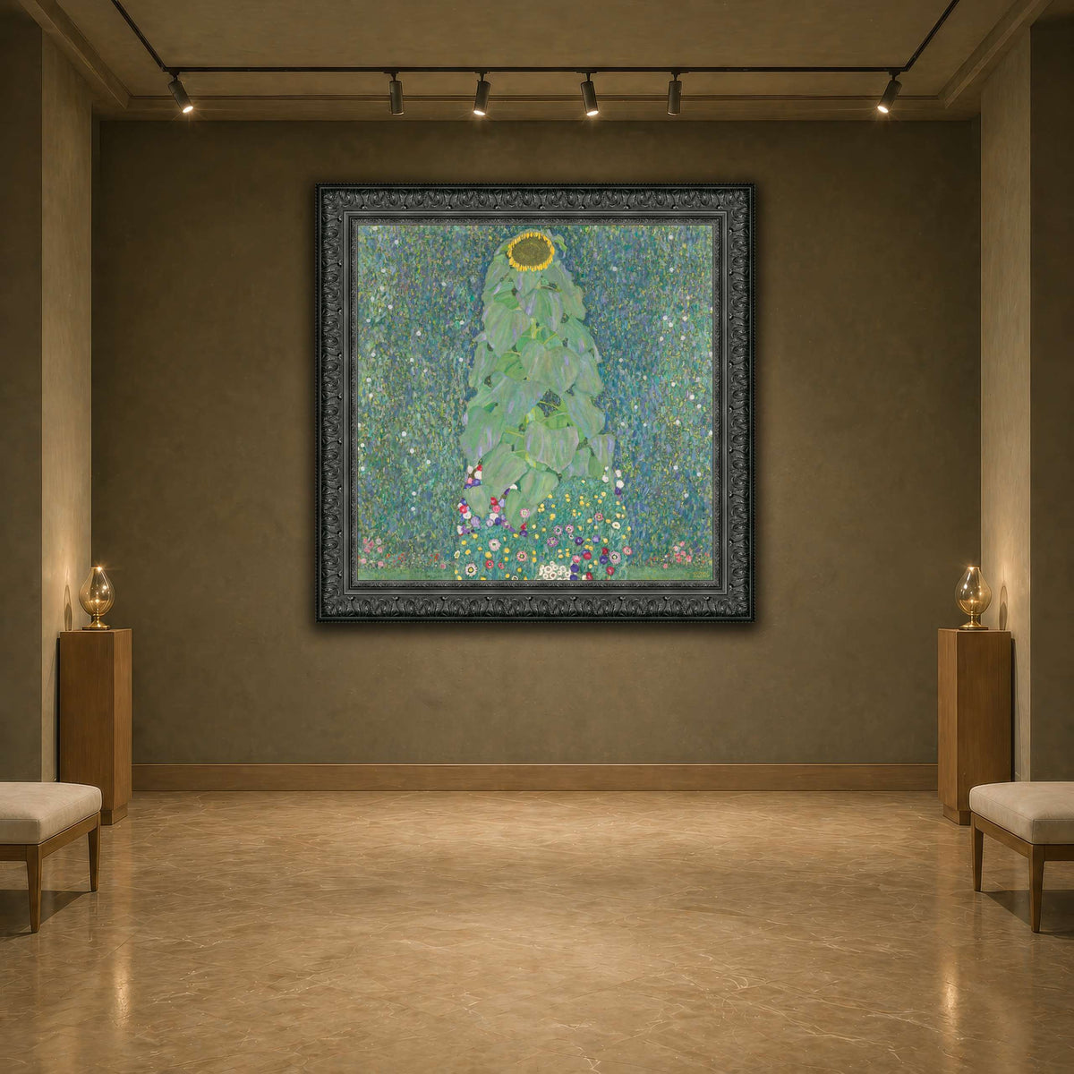 Sunflower_-_Gustav_Klimt earth-agallery